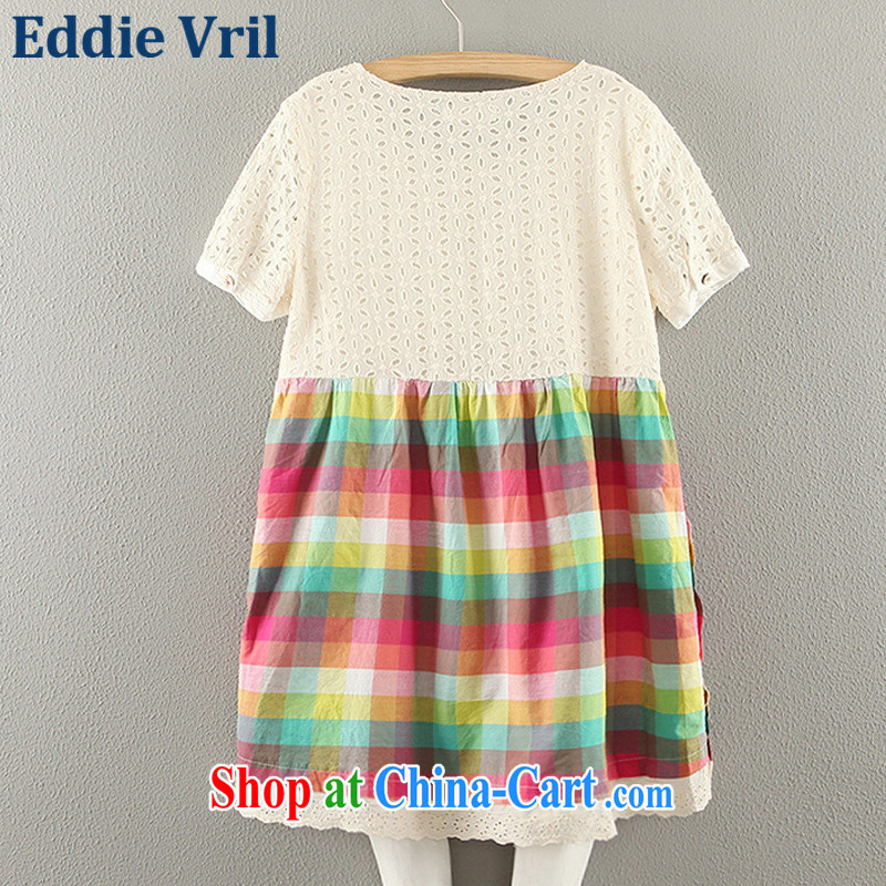 The EddieVril Code women summer 2015 new Korean stitching small fresh cotton dress pregnant women home shirt dress 3454 picture color codes, Eddie Vril, shopping on the Internet