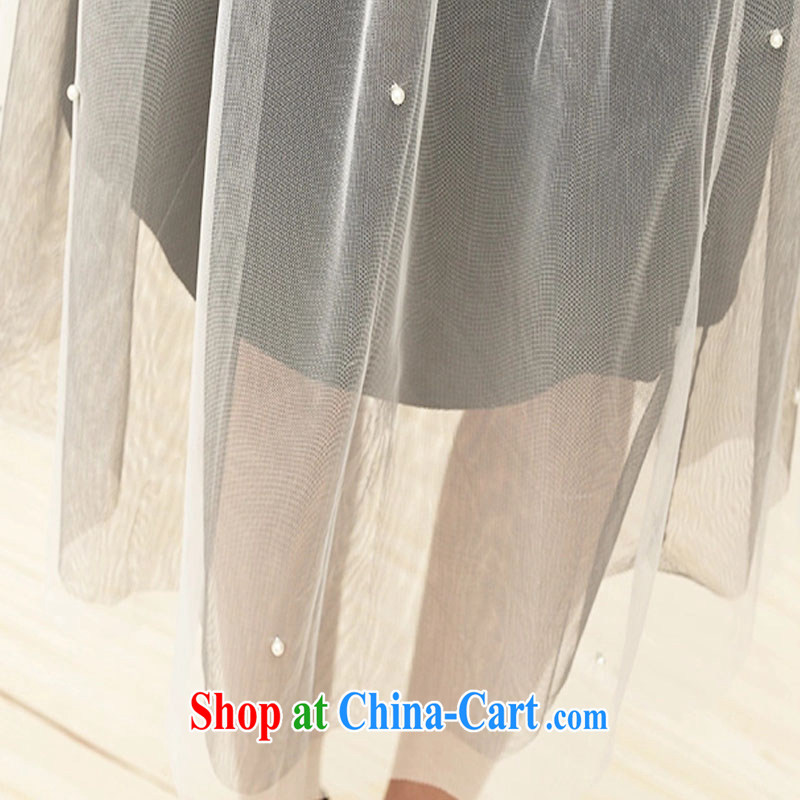Tang year new summer thick MM graphics thin short-sleeve two-piece dresses cotton T shirt T-shirt + nets, long skirt black 7228 XL 5 180 - 195 Jack left and right, Mr Henry Tang, and shopping on the Internet
