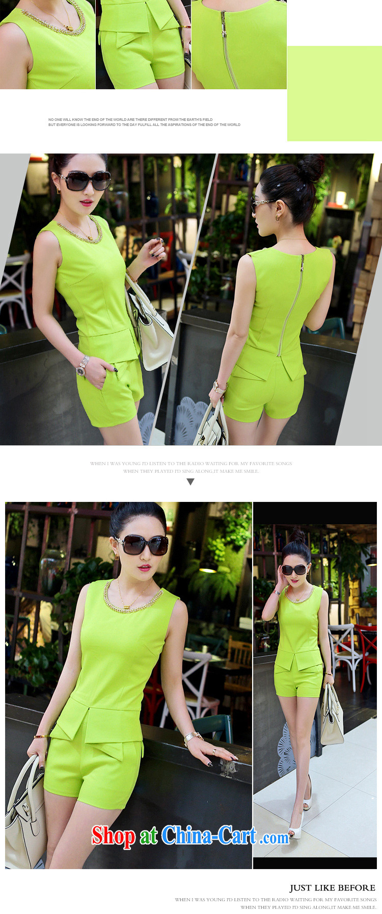 crystal, the Korean Ice woven shirts style sleeveless small fragrant wind leisure two-piece LP 017 Green Green M pictures, price, brand platters! Elections are good character, the national distribution, so why buy now enjoy more preferential! Health
