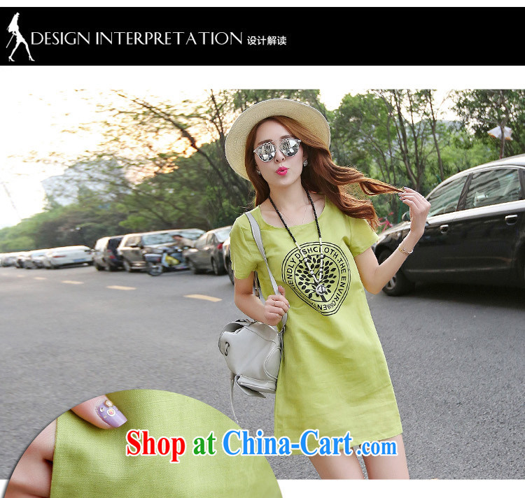 crystal, the Korean version cotton the dresses very casual A Field skirt LP 021 green M pictures, price, brand platters! Elections are good character, the national distribution, so why buy now enjoy more preferential! Health