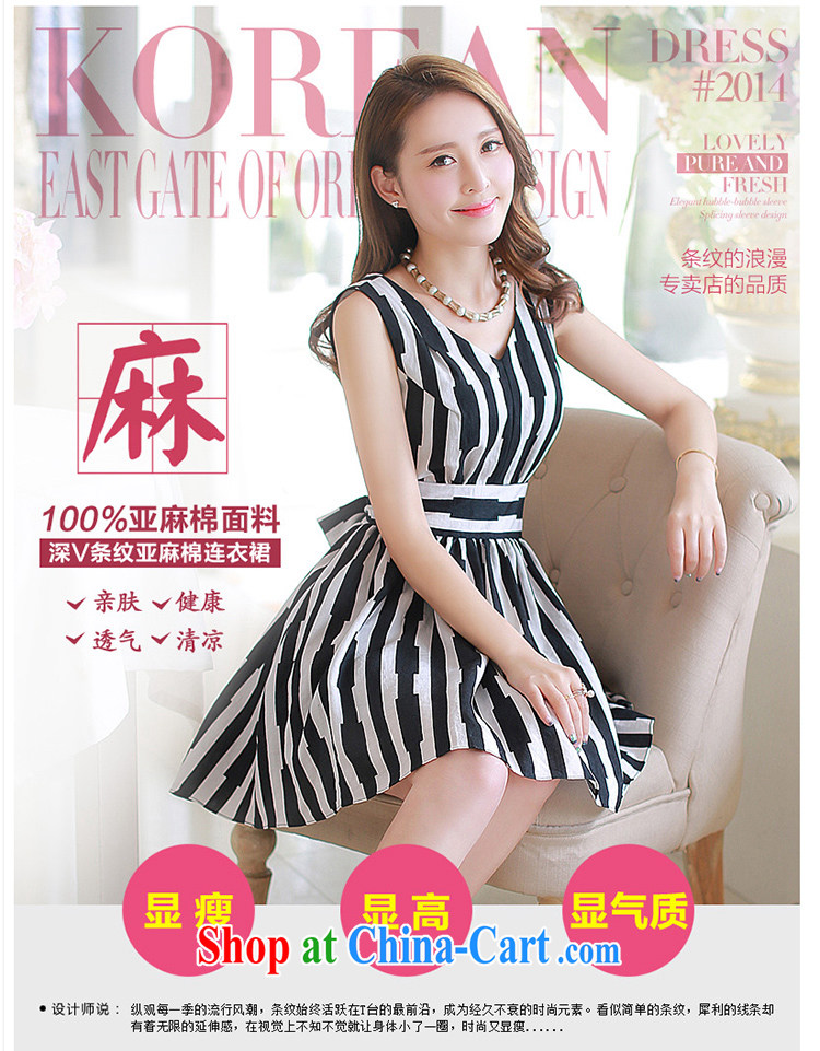 crystal, the Korean dresses beauty graphics thin linen skirt LP 014 cuff with black and white, 1 XXL pictures, price, brand platters! Elections are good character, the national distribution, so why buy now enjoy more preferential! Health