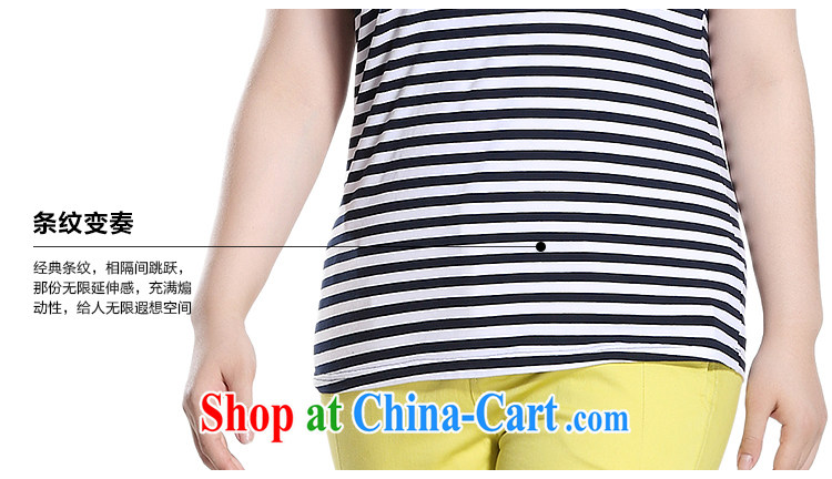 Slim LI Sau 2015 summer new, larger female presence with solid color tile horizontal streaks graphics thin short-sleeve 100 ground T pension Q 8706 dark green 2 XL pictures, price, brand platters! Elections are good character, the national distribution, so why buy now enjoy more preferential! Health