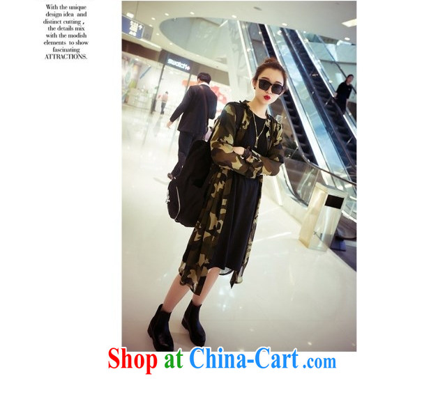 The sea 2015 summer new Korean version of the greater, female and indeed the long, camouflage snow woven shirts on T-shirt T-shirt girl sunscreen Yi 2832 photo color XXXXL/170 - 200 Jack pictures, price, brand platters! Elections are good character, the national distribution, so why buy now enjoy more preferential! Health
