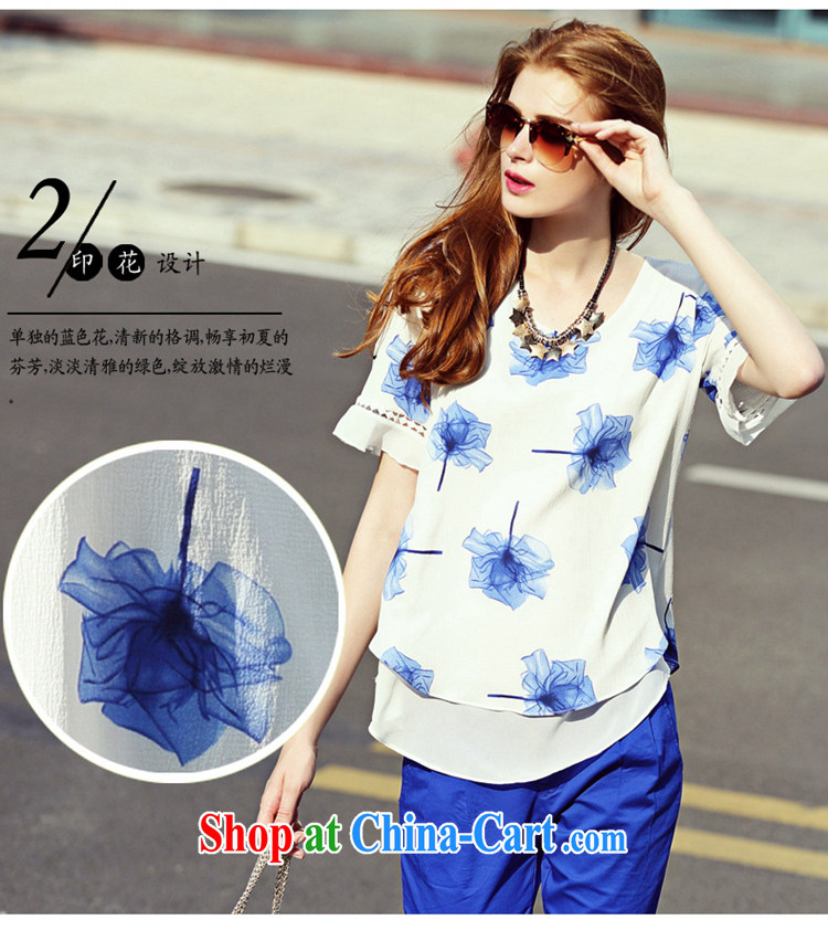 Europe ZORMO larger female summer blue stamp and indeed increase code snow woven shirts thick mm loose shirt picture color XXXL pictures, price, brand platters! Elections are good character, the national distribution, so why buy now enjoy more preferential! Health
