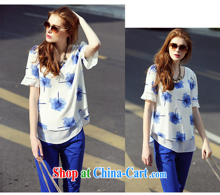Europe ZORMO larger female summer blue stamp and indeed increase code snow woven shirts thick mm loose shirt picture color XXXL pictures, price, brand platters! Elections are good character, the national distribution, so why buy now enjoy more preferential! Health