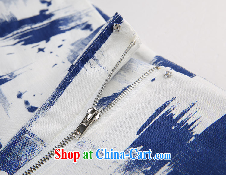 Tang year summer fashion in Europe and America, the female Two-piece thick MM linen cotton knit T shirt + width and 7 pants blue 1983 XL 5 180 - 195 Jack left and right pictures, price, brand platters! Elections are good character, the national distribution, so why buy now enjoy more preferential! Health