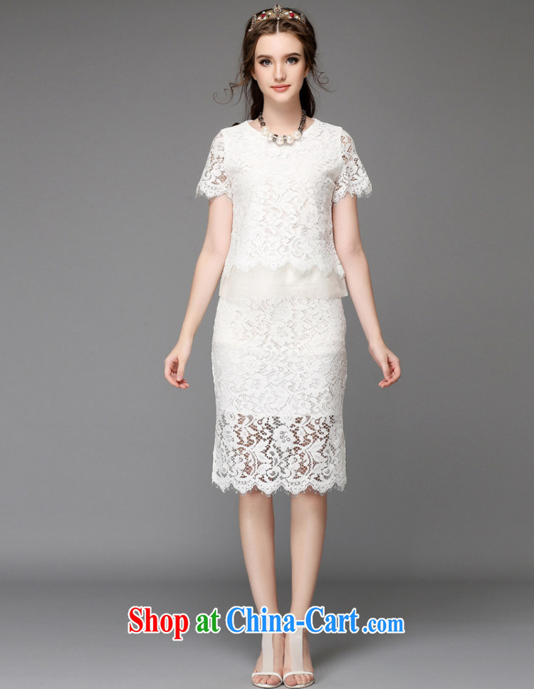 He could bring about the Code women 2015 thick sister summer lace stitching short-sleeve T-shirt + body skirt the Code women package 200 Jack white 5 XL pictures, price, brand platters! Elections are good character, the national distribution, so why buy now enjoy more preferential! Health