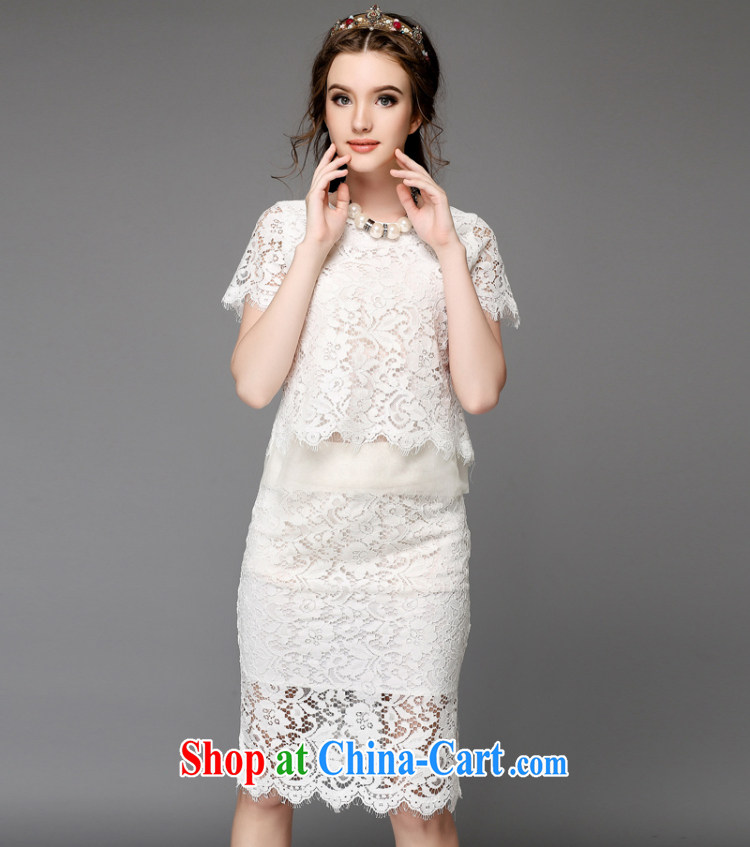 He could bring about the Code women 2015 thick sister summer lace stitching short-sleeve T-shirt + body skirt the Code women package 200 Jack white 5 XL pictures, price, brand platters! Elections are good character, the national distribution, so why buy now enjoy more preferential! Health