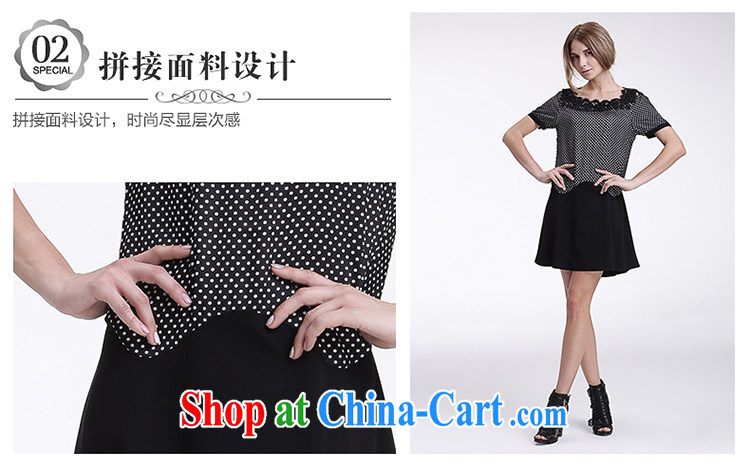 Race Contact Us 2015 summer new, larger female American and European style Lace Embroidery loose short-sleeved leave of two part series spelling dress 651201107 black and white 38 pictures, price, brand platters! Elections are good character, the national distribution, so why buy now enjoy more preferential! Health