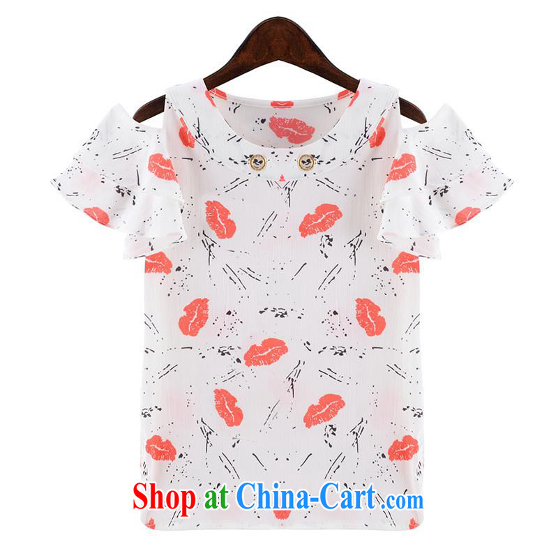 The Lai 2015 summer summer new fat people dress thick mm larger female Kit stylish casual Korean T shirt + shorts sport kits red XXL recommendations 125 - 150 jack, the Lai, and shopping on the Internet