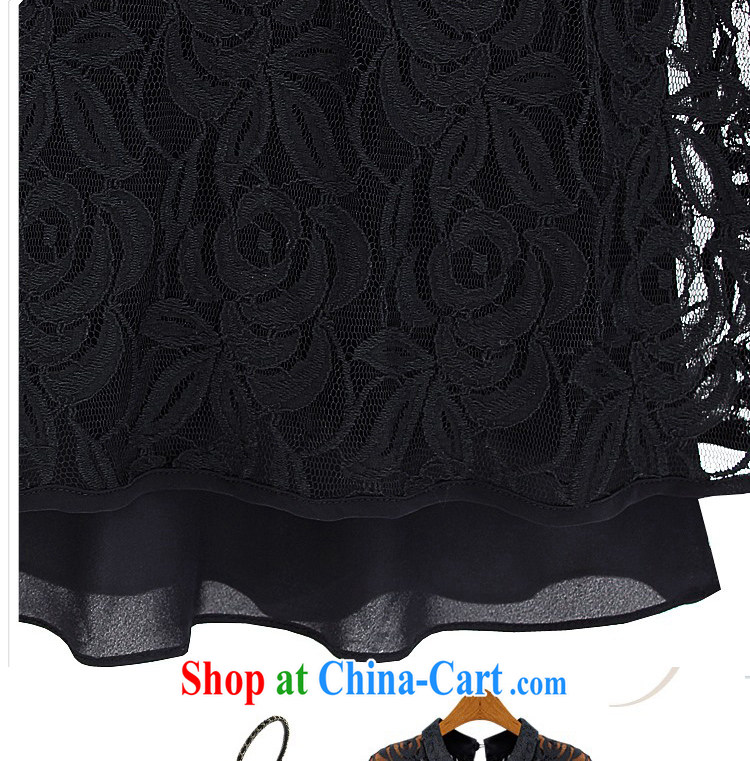 LACE dress summer dress for a dress code mm thick beauty two piece black graphics thin European Summer black XL pictures, price, brand platters! Elections are good character, the national distribution, so why buy now enjoy more preferential! Health