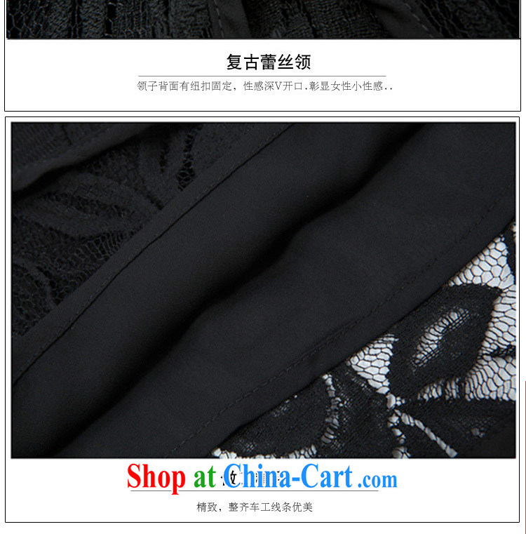 LACE dress summer dress for a dress code mm thick beauty two piece black graphics thin European Summer black XL pictures, price, brand platters! Elections are good character, the national distribution, so why buy now enjoy more preferential! Health