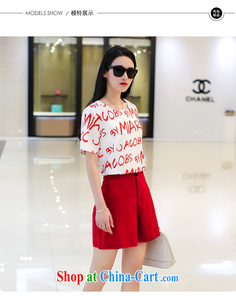 mm thick summer 2015 new, larger female and indeed increase stamp duty T shirts stylish package shorts two piece + 1602 red XL = 115 - 128 Jack pictures, price, brand platters! Elections are good character, the national distribution, so why buy now enjoy more preferential! Health