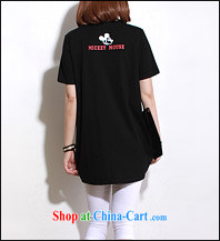 Director of the Advisory Committee summer Korean version loose video thin and thick XL female fat sister, long letters, short-sleeved T shirt T-shirt black loose all code pictures, price, brand platters! Elections are good character, the national distribution, so why buy now enjoy more preferential! Health