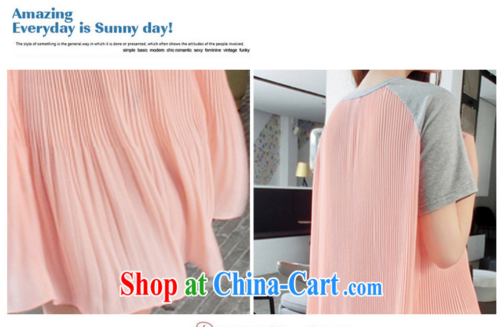 The EddieVril Code women summer 2015 new Korean version 100 hem snow woven stitching short-sleeved loose doll dress pregnant women T-shirt dresses GH 1 Image Color Code pictures, price, brand platters! Elections are good character, the national distribution, so why buy now enjoy more preferential! Health