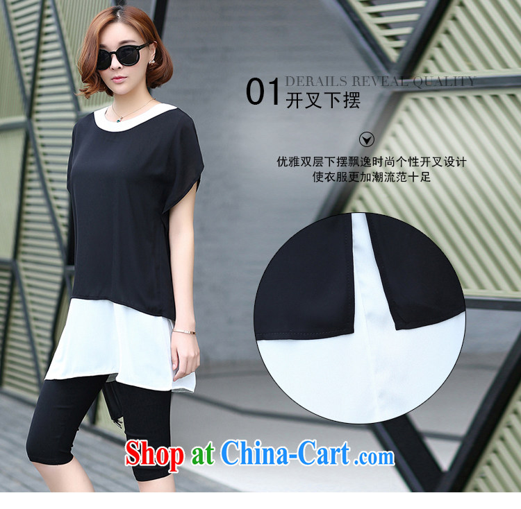 What charm larger female 2 piece kit 2015 summer new graphics thin T-shirt T-shirt V 233 black XL pictures, price, brand platters! Elections are good character, the national distribution, so why buy now enjoy more preferential! Health