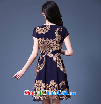 The line spend a lot, women summer 2015 new, long-neck irregular skirt swing dress 5 4209 B S Blue 4 XL pictures, price, brand platters! Elections are good character, the national distribution, so why buy now enjoy more preferential! Health