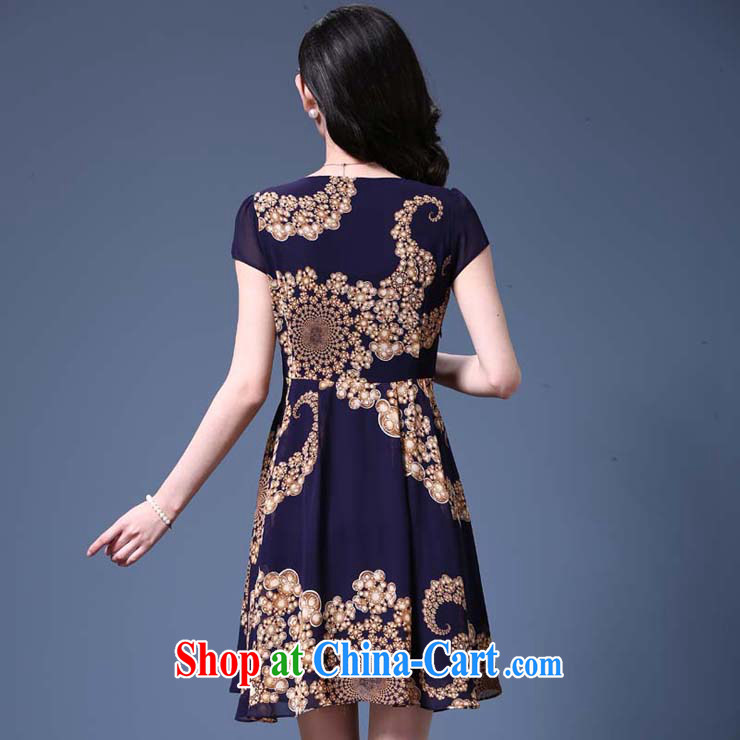 The line spend a lot, women summer 2015 new, long-neck irregular skirt swing dress 5 4209 B S Blue 4 XL pictures, price, brand platters! Elections are good character, the national distribution, so why buy now enjoy more preferential! Health