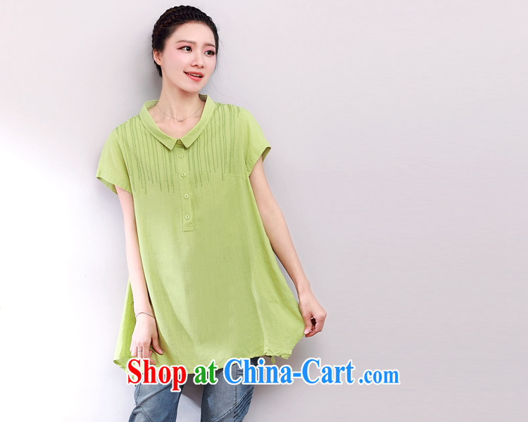 2015 the Code women mm thick summer short sleeved T-shirt Han version loose video thin, long cotton the solid-colored T-shirt, pink 2 XL pictures, price, brand platters! Elections are good character, the national distribution, so why buy now enjoy more preferential! Health