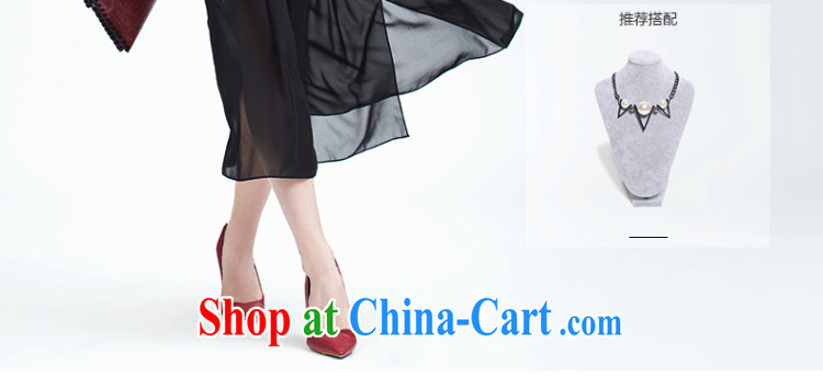 Slim, Mr Big, female 2015 summer new thick mm stylish snow woven fluoroscopy shawl dress 952103200 black 6 XL pictures, price, brand platters! Elections are good character, the national distribution, so why buy now enjoy more preferential! Health