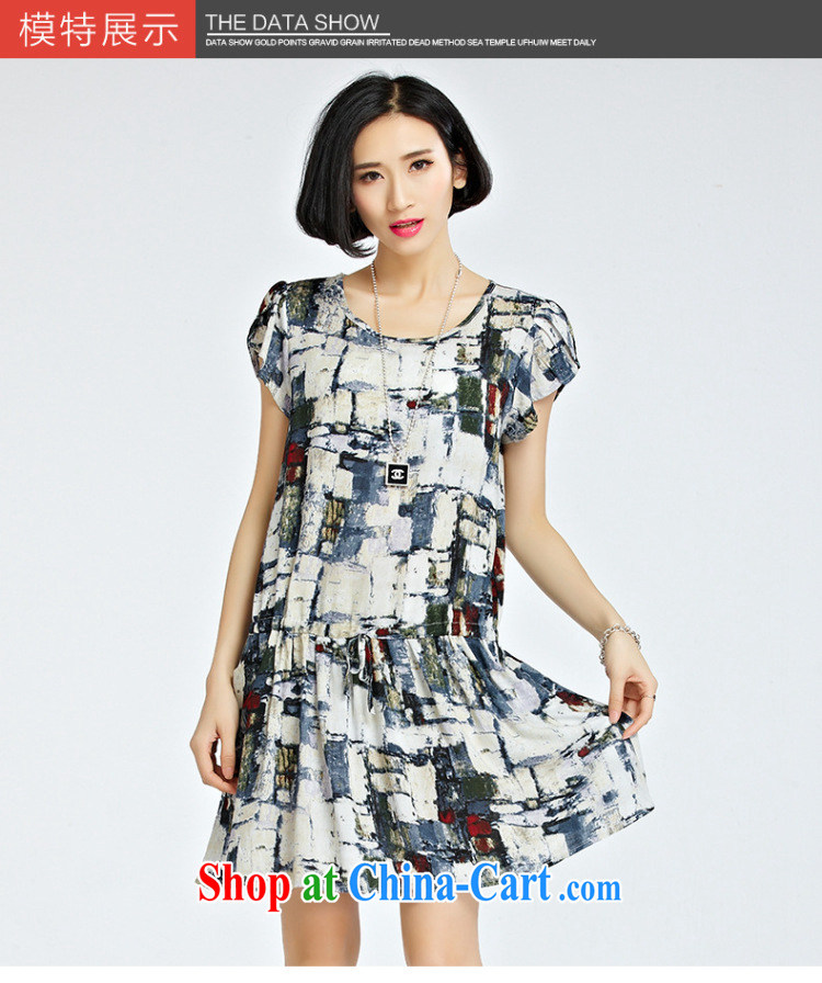 Morning would be 2015 summer New, and indeed increase, female fat mm King, cultivating graphics thin knocked color and pattern of stamp duty with the waist dresses the color 5 XL pictures, price, brand platters! Elections are good character, the national distribution, so why buy now enjoy more preferential! Health