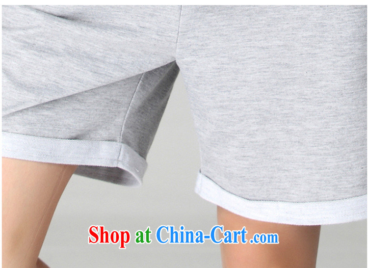 The package-XL Extra Large, female new summer, loose shorts and stylish casual wear 2015 thick MM short-sleeved loose T shirts sportswear gray 6 XL pictures, price, brand platters! Elections are good character, the national distribution, so why buy now enjoy more preferential! Health