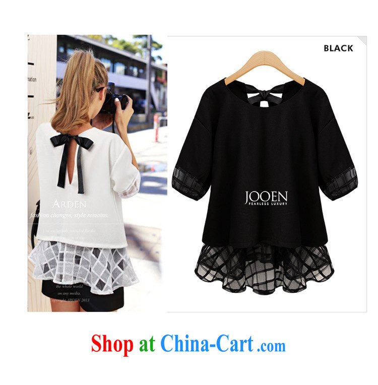 Cecilia Medina Quiroga and Macedonia is indeed increase code 200 jack, long leave of two part snow woven shirts female short-sleeved 2015 summer new thick mm sister European root yarn snow woven dresses black 5 XL pictures, price, brand platters! Elections are good character, the national distribution, so why buy now enjoy more preferential! Health