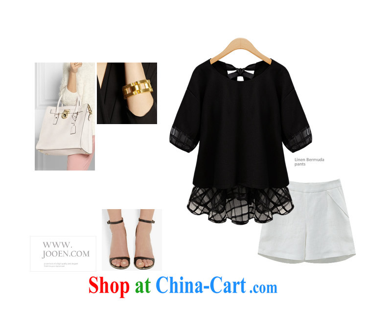 Cecilia Medina Quiroga and Macedonia is indeed increase code 200 jack, long leave of two part snow woven shirts female short-sleeved 2015 summer new thick mm sister European root yarn snow woven dresses black 5 XL pictures, price, brand platters! Elections are good character, the national distribution, so why buy now enjoy more preferential! Health