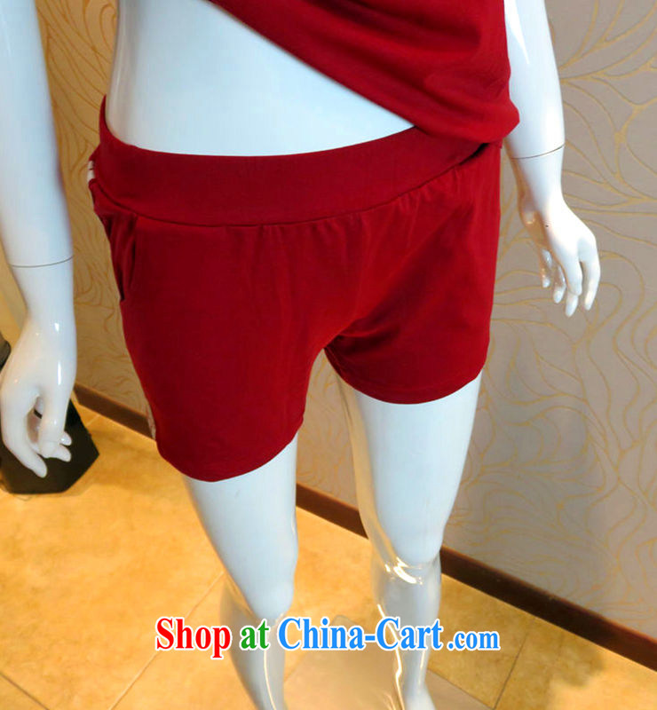 The sheep Yi Library 205 new summer a large number women female kit kit trousers stylish graphics thin sport and leisure ultra comfortable en-yi, female fashion Kit 1552 wine red XXXXL pictures, price, brand platters! Elections are good character, the national distribution, so why buy now enjoy more preferential! Health