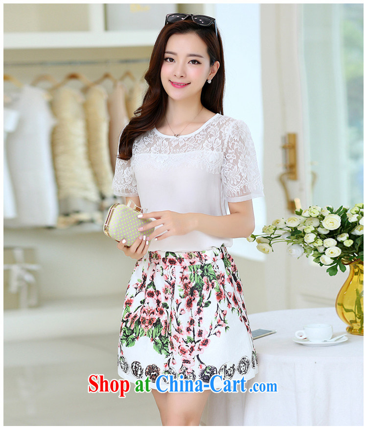 Also, the 2015 summer new, the United States and Europe, women mm thick lace snow woven dress shirt + short skirt two piece 6080 Map Color XXXXL pictures, price, brand platters! Elections are good character, the national distribution, so why buy now enjoy more preferential! Health