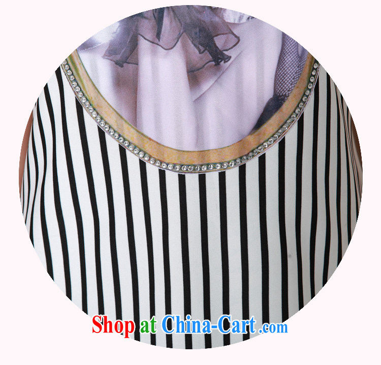 Hi Margaret slavery, long scoop neck short sleeved black and white striped beauty aura video thin package and dress code the dress Q 983,829 streaks the color code 3XL pictures, price, brand platters! Elections are good character, the national distribution, so why buy now enjoy more preferential! Health