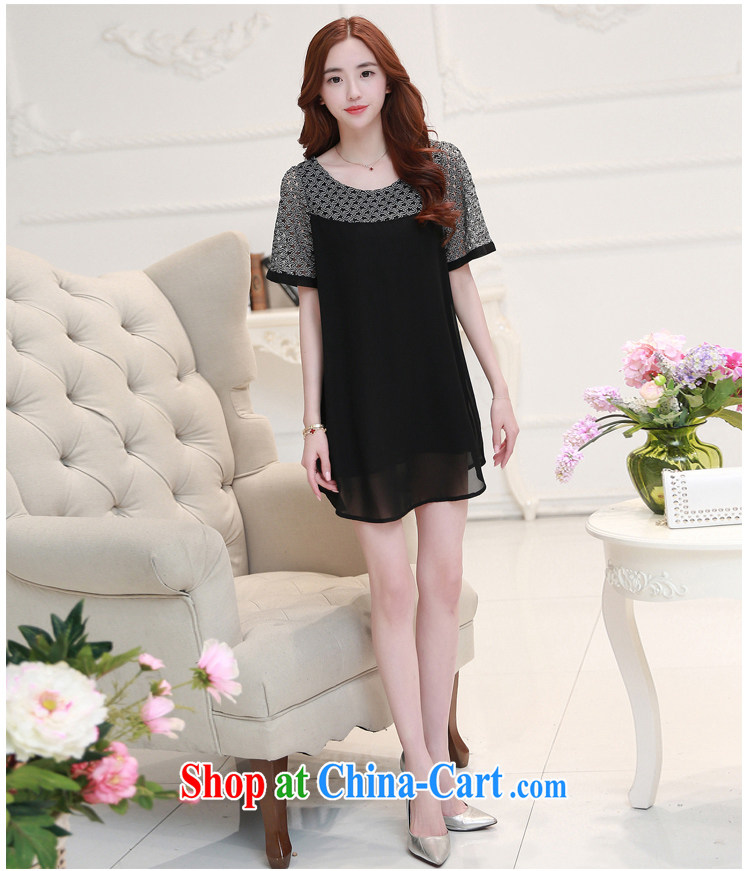 ZZ &FF 2015 summer new, larger female lace stitching cultivating snow woven dresses female LYQ 1258 blue XXXXL pictures, price, brand platters! Elections are good character, the national distribution, so why buy now enjoy more preferential! Health