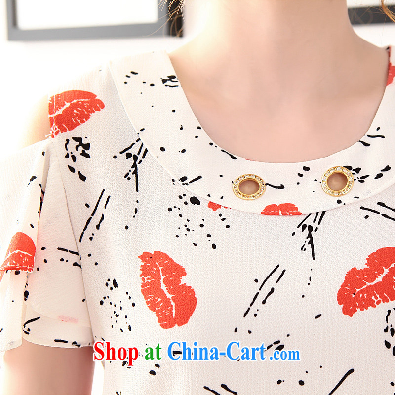 Love the honey summer 2015 new thick mm maximum code stylish lounge suite Korean Red lips stamp snow woven shirts shorts two piece red 5 XL 200 recommendations about Jack, love, honey, shopping on the Internet