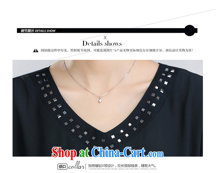 crystal, the larger female 2015 summer new female Pearl wave point snow woven shirts CDM C 620 - Black XXXXL pictures, price, brand platters! Elections are good character, the national distribution, so why buy now enjoy more preferential! Health