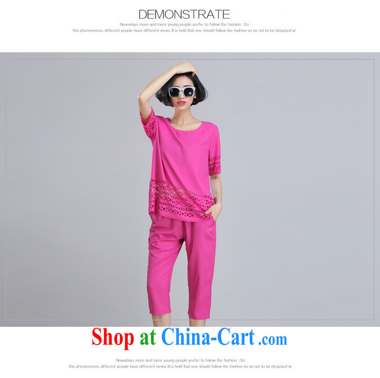 crystal, the larger female summer new female Openwork snow woven shirts leisure package two-piece CDM 621 black XXXXL pictures, price, brand platters! Elections are good character, the national distribution, so why buy now enjoy more preferential! Health