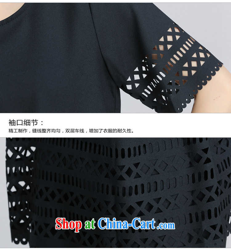 crystal, the larger female summer new female Openwork snow woven shirts leisure package two-piece CDM 621 black XXXXL pictures, price, brand platters! Elections are good character, the national distribution, so why buy now enjoy more preferential! Health