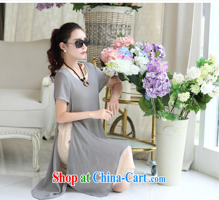 The language could be 2015 summer new, loose the Code women mm thick Art Nouveau short-sleeved A field large graphics thin cotton the dresses girls summer green XXL pictures, price, brand platters! Elections are good character, the national distribution, so why buy now enjoy more preferential! Health