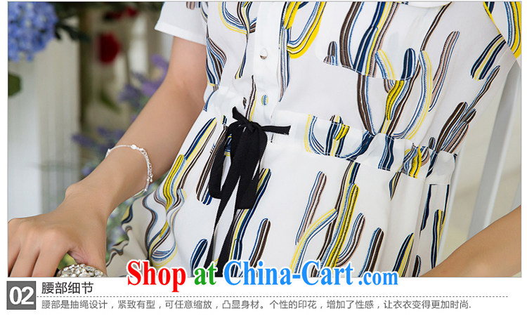 Huan Zhu Ge Ge Ge 2015 and indeed increase, female summer new emphasis on cultivating mm video thin drawcord waist-style stamp duty short-sleeved Dress Suit 3 XL pictures, price, brand platters! Elections are good character, the national distribution, so why buy now enjoy more preferential! Health