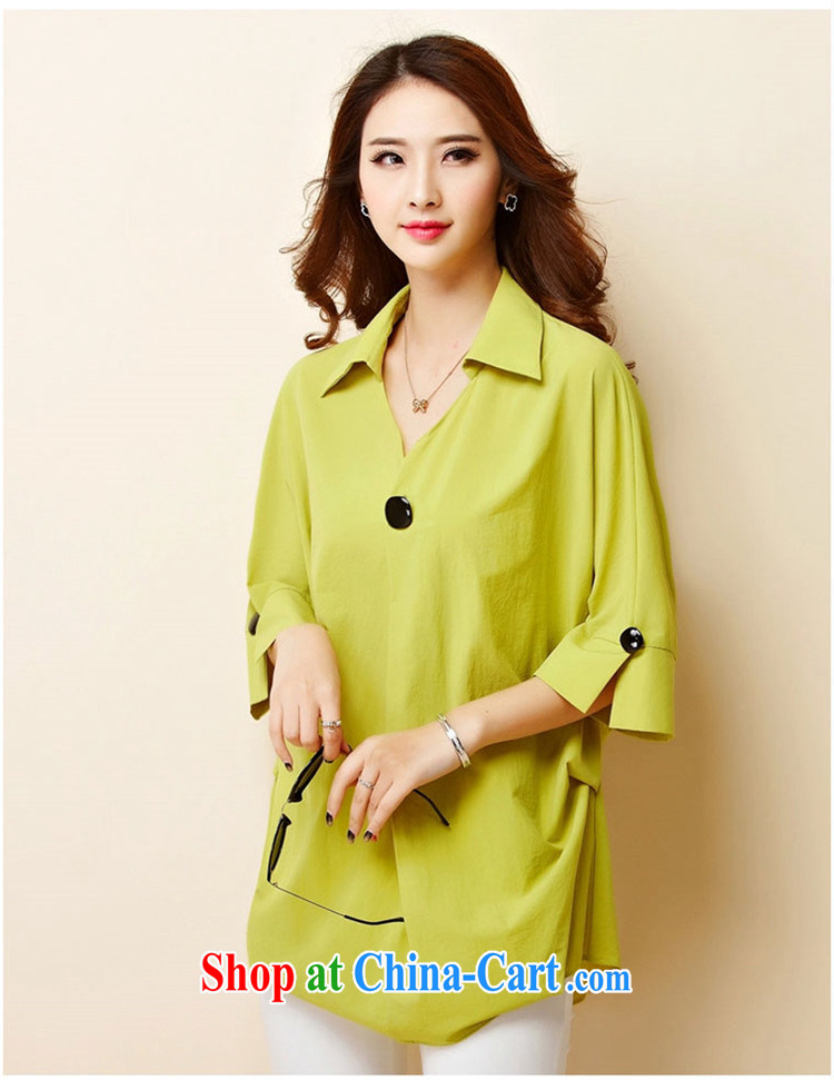 Shu, Shi-European site snow woven shirts ladies summer wear new short-sleeved V collar clothing graphics thin King, ladies and elegant the aging fat mm oversized shirt 200 Jack rose red XXXXL pictures, price, brand platters! Elections are good character, the national distribution, so why buy now enjoy more preferential! Health