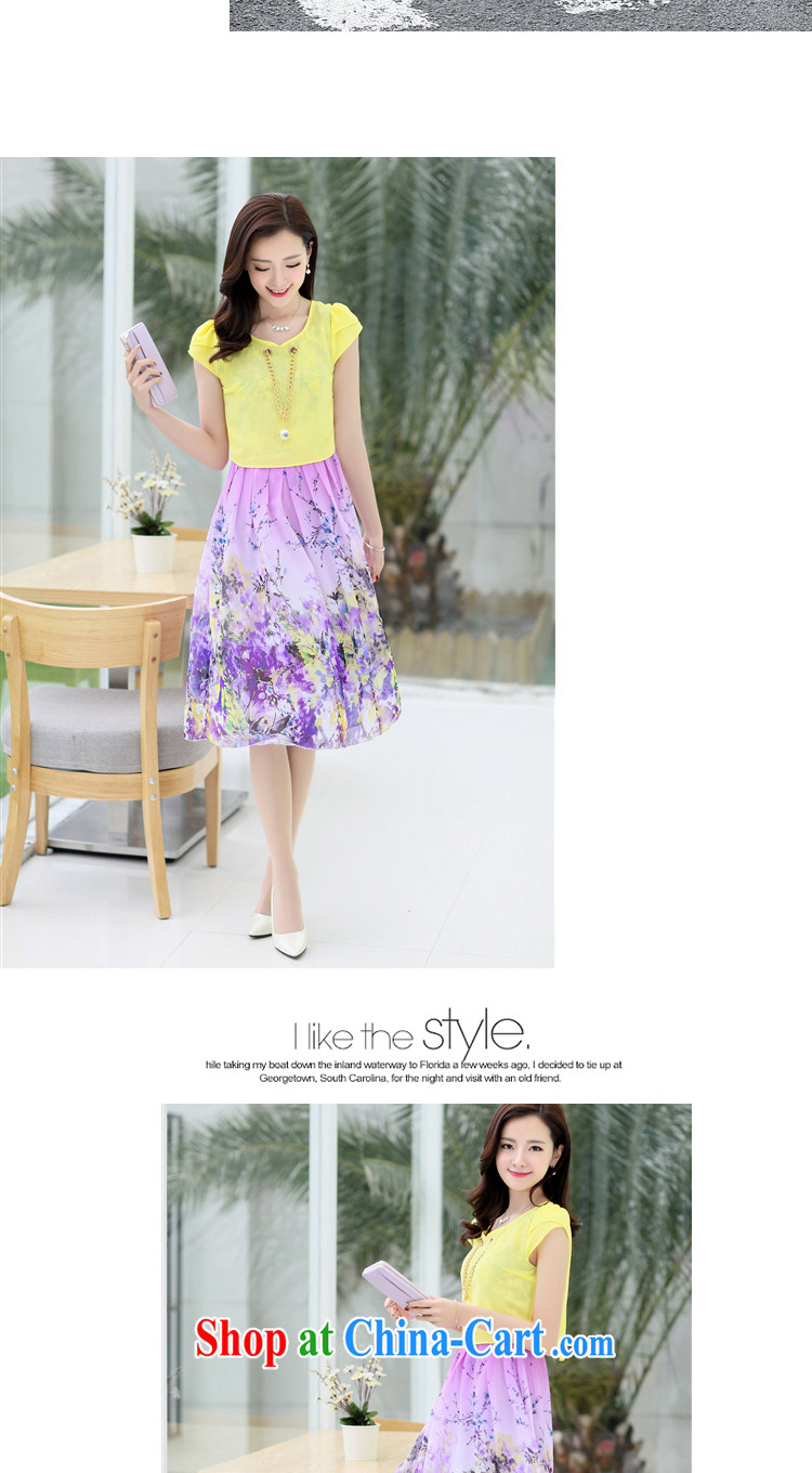 Song Meng Yin Yue XL summer New Beauty stamp large aura silk snow woven dresses AS 0206 yellow 2 XL (135 - 150 ) jack pictures, price, brand platters! Elections are good character, the national distribution, so why buy now enjoy more preferential! Health