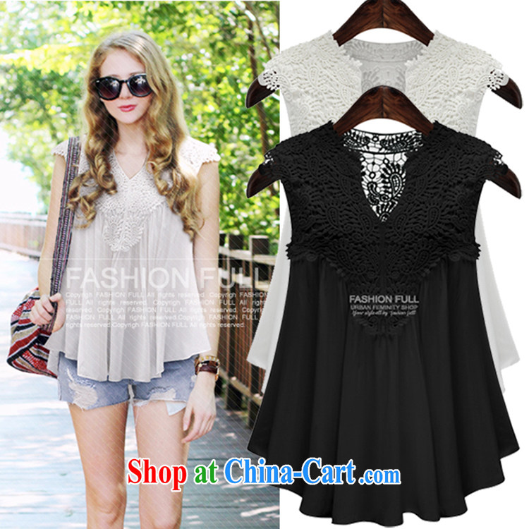 And Cisco's 2015 New, and indeed increase, female summer thick mm video thin lace shirt vest jacket women black XXXXXL pictures, price, brand platters! Elections are good character, the national distribution, so why buy now enjoy more preferential! Health