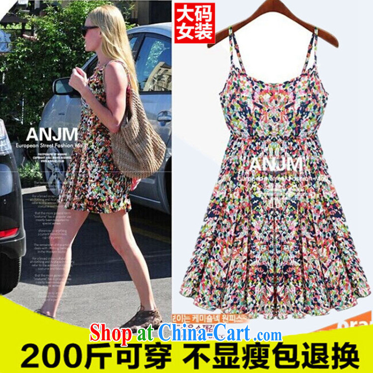 Allie, The 2015 ad and indeed increase, female 200 Jack summer graphics thin straps dress thick sister large floral skirt SJL 2873 dot floral XXXXXL pictures, price, brand platters! Elections are good character, the national distribution, so why buy now enjoy more preferential! Health