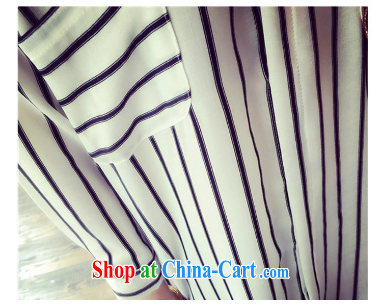 1000 fruit and fat XL female thick mm summer in 2015 long Graphics thin ice woven shirts 200 Jack thick sister stripes shirt 0840 black 5 XL pictures, price, brand platters! Elections are good character, the national distribution, so why buy now enjoy more preferential! Health