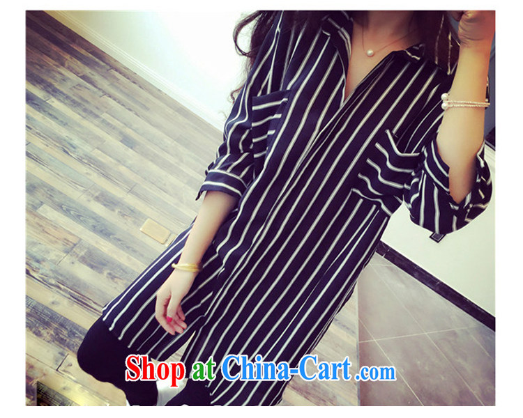 1000 fruit and fat XL female thick mm summer in 2015 long Graphics thin ice woven shirts 200 Jack thick sister stripes shirt 0840 black 5 XL pictures, price, brand platters! Elections are good character, the national distribution, so why buy now enjoy more preferential! Health