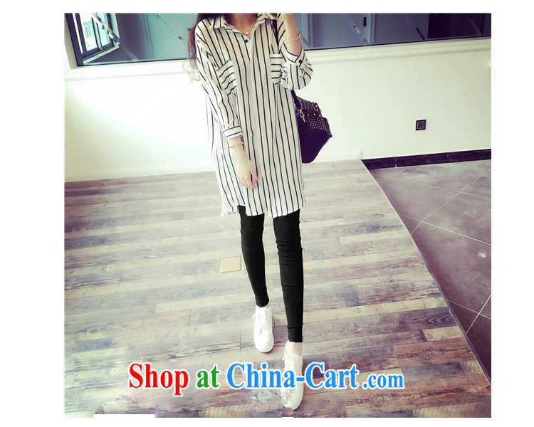 1000 fruit and fat XL female thick mm summer in 2015 long Graphics thin ice woven shirts 200 Jack thick sister stripes shirt 0840 black 5 XL pictures, price, brand platters! Elections are good character, the national distribution, so why buy now enjoy more preferential! Health