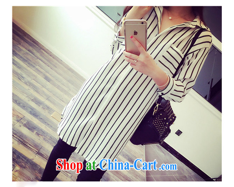 1000 fruit and fat XL female thick mm summer in 2015 long Graphics thin ice woven shirts 200 Jack thick sister stripes shirt 0840 black 5 XL pictures, price, brand platters! Elections are good character, the national distribution, so why buy now enjoy more preferential! Health