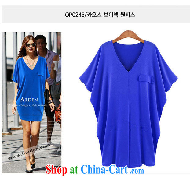 Beautiful agreement summer new Europe and indeed the XL female loose video thin, generation, V collar short-sleeve T-shirt dress 200 Jack SJL 2872 black XXXXXL pictures, price, brand platters! Elections are good character, the national distribution, so why buy now enjoy more preferential! Health