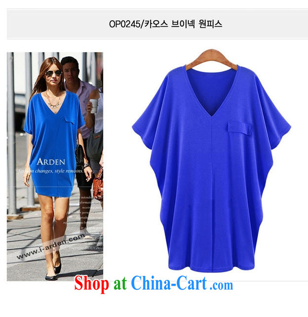 Beautiful agreement summer new Europe and indeed the XL female loose video thin, generation, V collar short-sleeve T-shirt dress 200 Jack SJL 2872 black XXXXXL pictures, price, brand platters! Elections are good character, the national distribution, so why buy now enjoy more preferential! Health