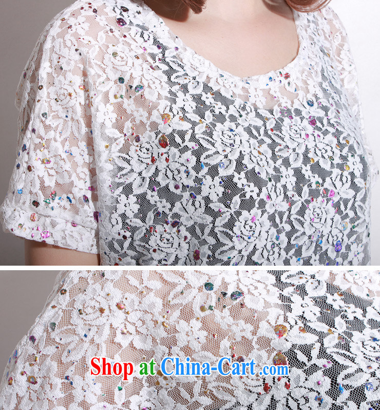 Director of the Advisory Committee summer is the XL women mm thick loose video thin, long, Openwork fluoro short sleeve lace-yi skirt Black (single layer) loose all code pictures, price, brand platters! Elections are good character, the national distribution, so why buy now enjoy more preferential! Health