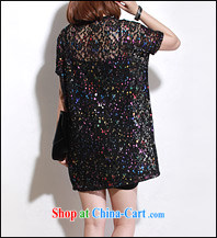 Director of the Advisory Committee summer is the XL women mm thick loose video thin, long, Openwork fluoro short sleeve lace-yi skirt Black (single layer) loose all code pictures, price, brand platters! Elections are good character, the national distribution, so why buy now enjoy more preferential! Health
